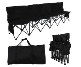 Ławka Składana 6-Oobowa WEIDPHL – Przenośna, Wodoodporna, Do Sportu i Kempingu