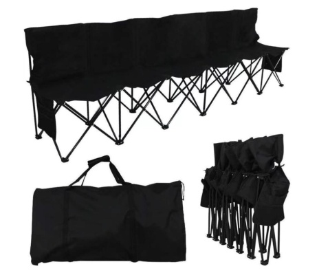 Ławka Składana 6-Oobowa WEIDPHL – Przenośna, Wodoodporna, Do Sportu i Kempingu