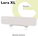 Barierka do Łóżka LIONELO Lora XL 150 cm – Regulacja 180°, Blokada StandSafe, Beż