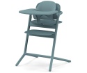 Krzesełko Cybex Gold LEMO 3w1 Rosnące – Stone Blue, Zestaw Niemowlęcy + Tacka