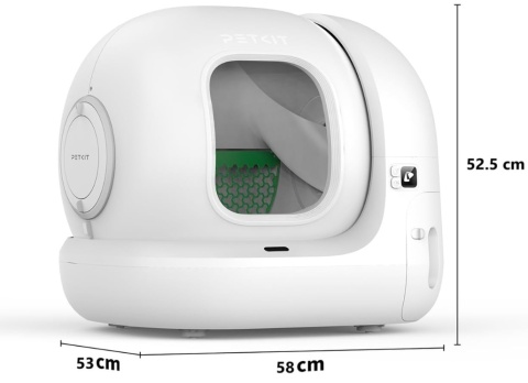 PETKIT Pura Max 2 – Automatyczna Kuweta Samoczyszcząca XL, xSecure, Wi-Fi, Dezodoryzacja N50