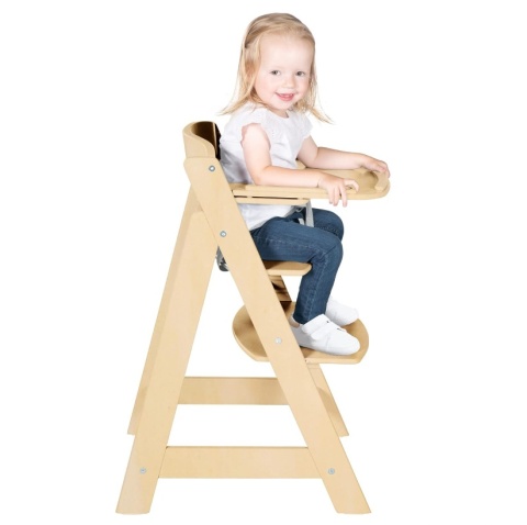 Drewniana Tacka do Jedzenia Roba – Do Krzesełka Sit Up Flex, Naturalne Drewno