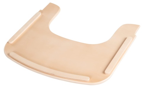 Drewniana Tacka do Jedzenia Roba – Do Krzesełka Sit Up Flex, Naturalne Drewno