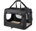 Składany Transporter dla Psa/Kota Lionto 82x58x58 cm – Do 18 kg, Czarny