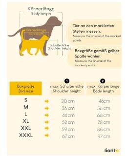 Składany Transporter Lionto 60x42x44 cm – Szary, do 12 kg, z Poduszką i Stalową Ramą