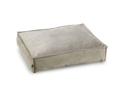 Luksusowa Poduszka dla Psa Designed by Lotte Nalino – Aksamitna, Szara, 70x55 cm