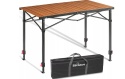 Składany Stół Kempingowy Join Nature – Aluminium, Regulacja Wysokości, 118x70 cm