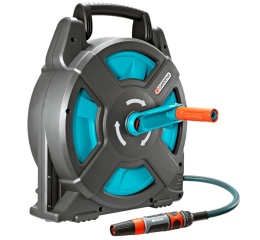 Zestaw Nosidło na Wąż Gardena Classic 15 – Wąż 15 m, Zraszacz i Przyłącza