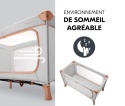 Łóżeczko Turystyczne Hauck Dream N Play Plus – Boczne Wejście, Torba, Dusty Cork