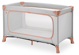 Łóżeczko Turystyczne Hauck Dream N Play Plus – Boczne Wejście, Torba, Dusty Cork