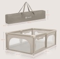 Duży Kojec dla Dzieci Lionelo Willow – 180x120 cm, Stabilny, Torba w Zestawie