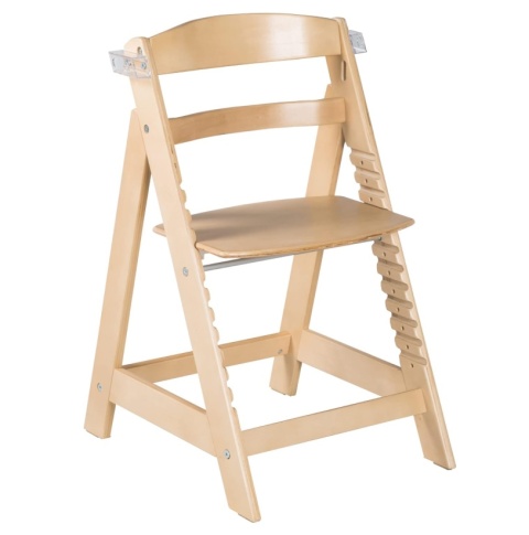 Drewniane Krzesełko do Karmienia Roba Sit Up Click & Fun – Rosnące z Dzieckiem, Naturalne