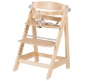 Drewniane Krzesełko do Karmienia Roba Sit Up Click & Fun – Rosnące z Dzieckiem, Naturalne