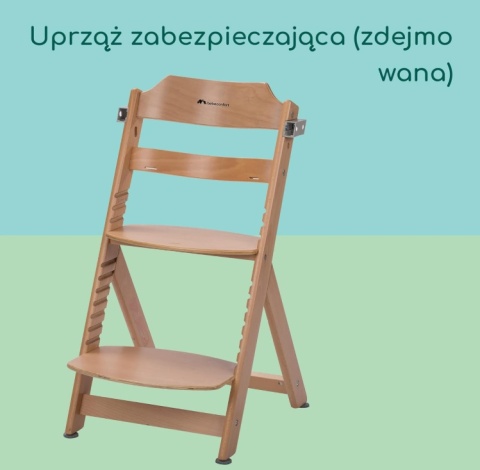 Drewniane Krzesełko do Karmienia Bebeconfort Timba – 6 m-cy do 99 lat, do 110 kg