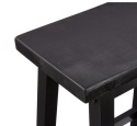 Zestaw 2 Hokerów Barowych Amazon Basics 74cm Czarny
