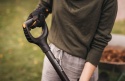 Szpadel Ergonomiczny Fiskars – Zaokrąglony, Stal Borowa, Powłoka SoftGrip