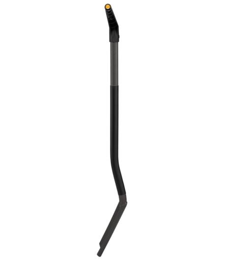Szpadel Ergonomiczny Fiskars – Zaokrąglony, Stal Borowa, Powłoka SoftGrip