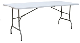 Stół Składany KAMBERG 180x74 cm – Cateringowy, Ogrodowy, Udźwig 150 kg