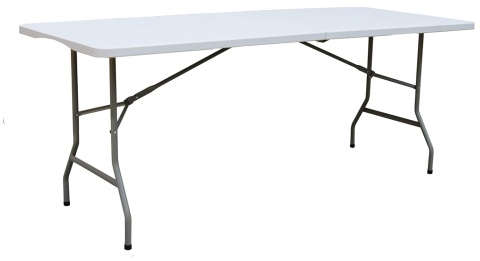 Stół Składany KAMBERG 180x74 cm – Cateringowy, Ogrodowy, Udźwig 150 kg