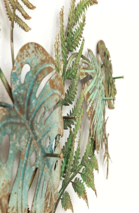 Wieszak Ścienny Metalowy JUNGLE PARTY 107cm – Kolorowy, Styl Boho/Vintage KARE DESIGN