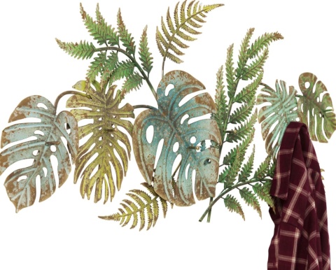 Wieszak Ścienny Metalowy JUNGLE PARTY 107cm – Kolorowy, Styl Boho/Vintage KARE DESIGN