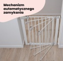 Bramka Bezpieczeństwa Safety 1st Easy Close Metal – 73-80 cm, Biała