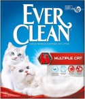 Ever Clean Multi-Cat Żwirek Zbrylający dla Kota 10 L – Długotrwała Świeżość, Węgiel Aktywny