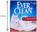 Ever Clean Multi-Cat Żwirek Zbrylający dla Kota 10 L – Długotrwała Świeżość, Węgiel Aktywny