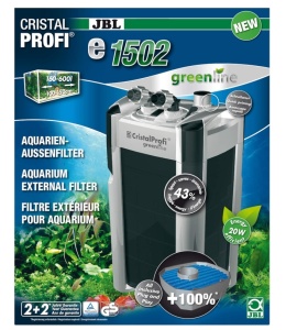 Filtr Zewnętrzny JBL CristalProfi e1502 – do Akwarium 160-600l, 1400 l/h