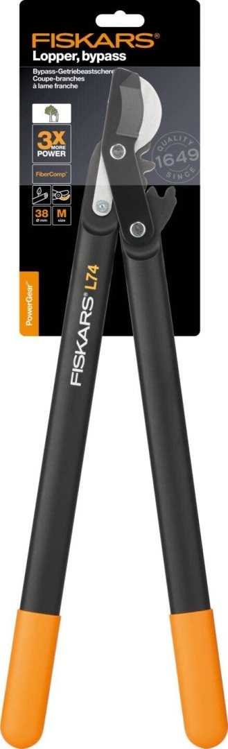 Fiskars PowerGear Sekator nożycowy L74 do gałęzi Ø 3,8 cm