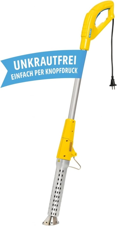 Gloria Thermoflamm BIO Electro Elektryczna odchwaszczarka 2000 W – wypalarka do chwastów 650°C