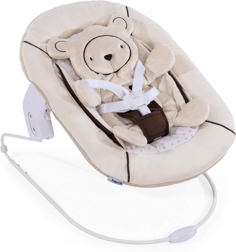 Hauck Alpha Bouncer 2w1 Newborn Set – bujaczek i siedzisko dla niemowląt od urodzenia, kompatybilny z krzesełkiem Alpha+