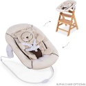 Hauck Alpha Bouncer 2w1 Newborn Set – bujaczek i siedzisko dla niemowląt od urodzenia, kompatybilny z krzesełkiem Alpha+