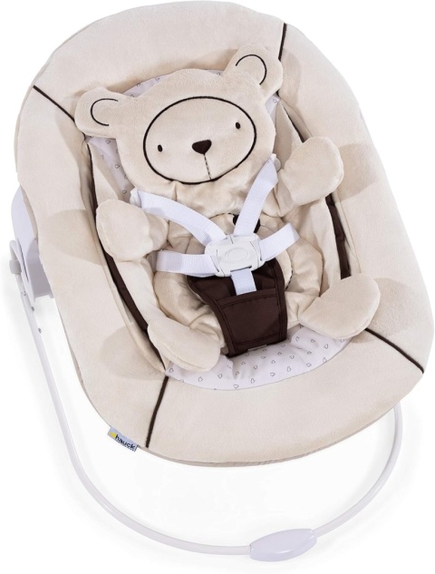 Hauck Alpha Bouncer 2w1 Newborn Set – bujaczek i siedzisko dla niemowląt od urodzenia, kompatybilny z krzesełkiem Alpha+