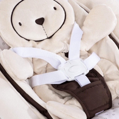 Hauck Alpha Bouncer 2w1 Newborn Set – bujaczek i siedzisko dla niemowląt od urodzenia, kompatybilny z krzesełkiem Alpha+