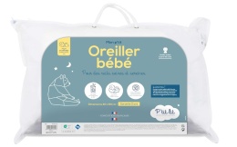 Hipoalergiczna Poduszka Dziecięca P'TIT LIT 40x60 cm – 100% Bawełna, Anti-Mite