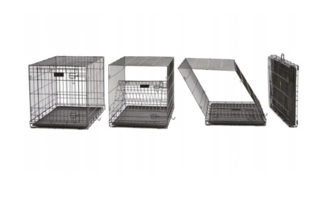 Klatka Metalowa MidWest Life Stages – 93 x 59 x 64 cm, Dwudrzwiowa