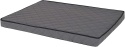 Lionto mata ortopedyczna dla psa z pianką memory 60×40 cm – legowisko pikowane, zdejmowany pokrowiec, antypoślizgowe, szare