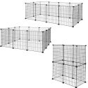 Metalowy Wybieg Modułowy lionto dla Gryzoni – 144 x 74 x 46 cm, Antykorozyjny