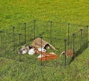 Metalowy Wybieg Modułowy lionto dla Gryzoni – 144 x 74 x 46 cm, Antykorozyjny