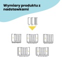 Bramka Bezpieczeństwa Safety 1st Easy Close Metal – 73-80 cm, Czarna