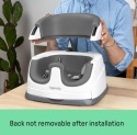 Fotelik Ingenuity Baby Base 2 w 1 Booster Łupek | Smart Select