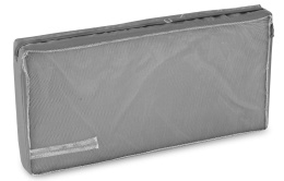 Kwadratowy Materac Hauck Sleeper – 90 x 90 cm, Szary, Składany