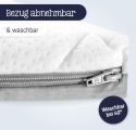 Materac Turystyczny Julius Zöllner Travelsoft Premium – 60x120 cm, Zwijany