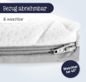 Materac Niemowlęcy Julius Zöllner Fresh & Dry – 60x120 cm, Tencel, Oddychający