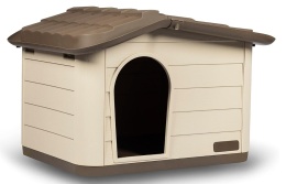 Buda / Domek dla Małego Psa MP Bergamo Princess Mini – Beżowy, 60x41 cm