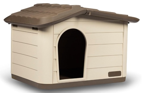 Buda / Domek dla Małego Psa MP Bergamo Princess Mini – Beżowy, 60x41 cm