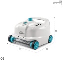 Automatyczny Odkurzacz Basenowy Intex 28005 ZX300 Deluxe – Napęd na 4 Koła