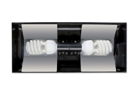 Pokrywa do Terrarium Exo Terra Compact Top 45 cm – Na 2 Lampy E27, z Odbłyśnikiem