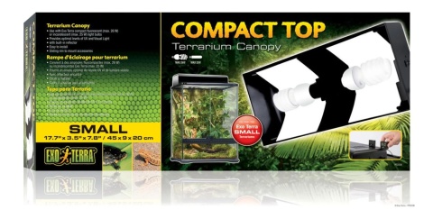 Pokrywa do Terrarium Exo Terra Compact Top 45 cm – Na 2 Lampy E27, z Odbłyśnikiem